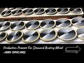 Manufacturing Process of Ceramic Diamond Bruting Wheel for Natural Diamond