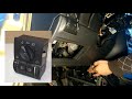 Opel Corsa C light switch removal