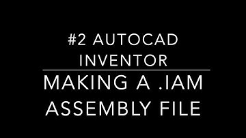 #2 Autocad Inventor: Making a .iam Puzzle Piece