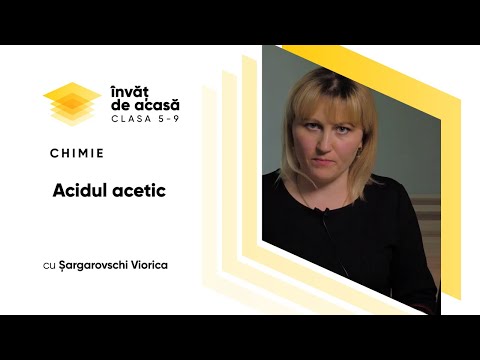 Video: Din ce este compus acidul acetic?