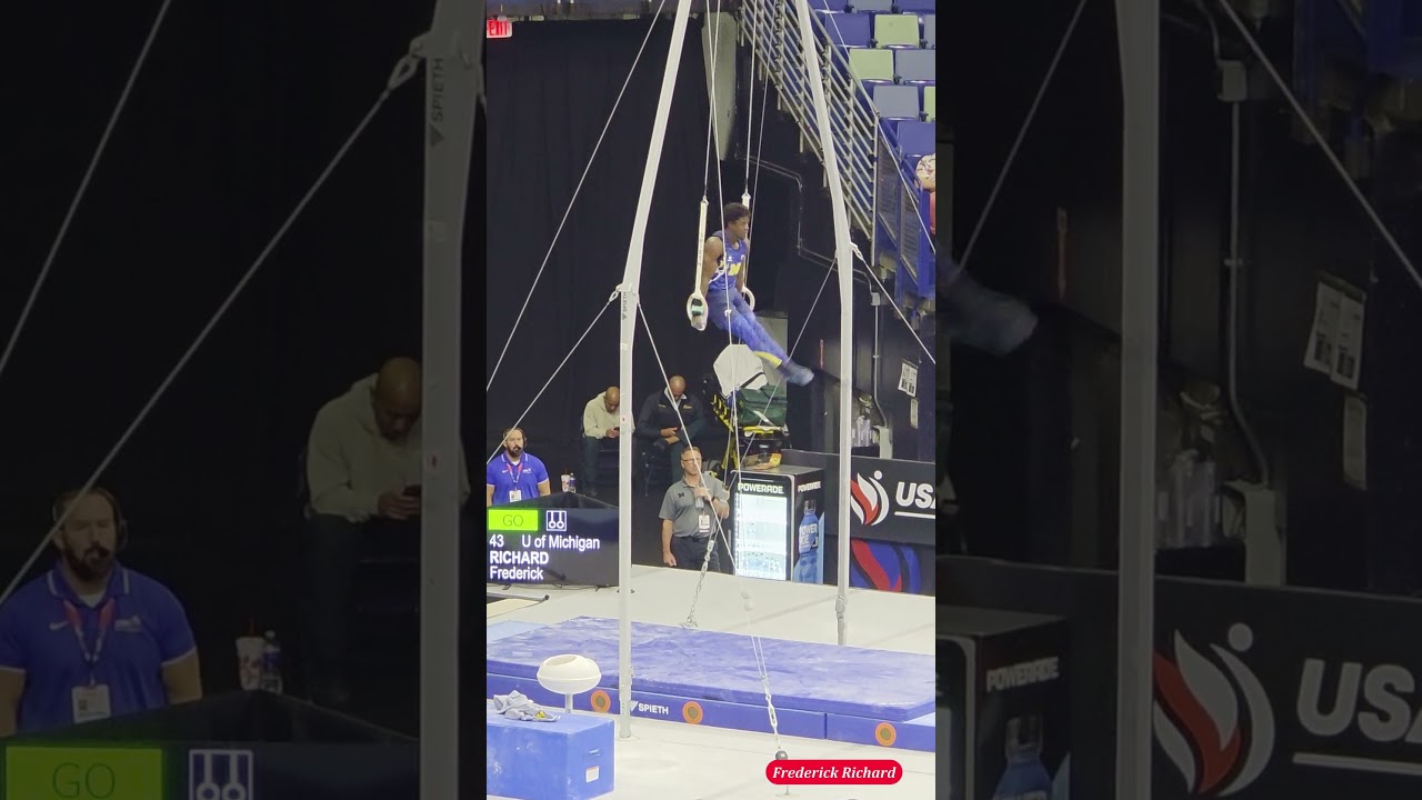 🔥Frederick Richard Still Rings | Day 1 Men’s USA Gymnastics Championship 2025 New Orleans