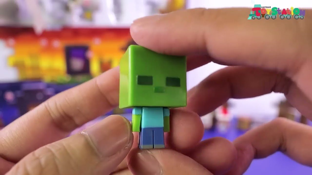 Độc lạ ngôi làng Minecraft Advent Calendar cho mùa Noel 2022 ToyStation 733