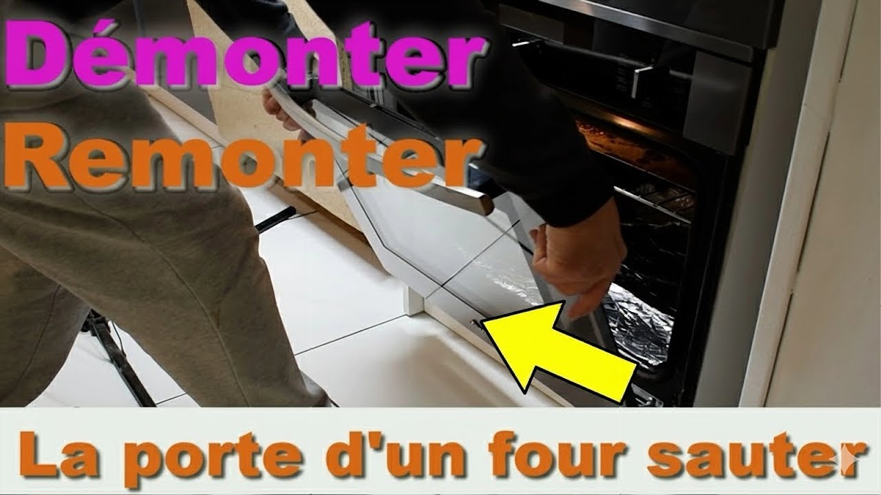 SAUTER Comment démonter et remonter la porte d'un four facilement — free download