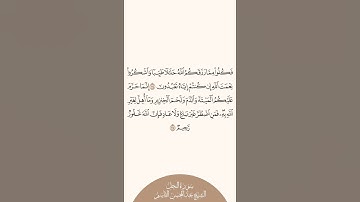 إستمع وأقرأ سورة النحل الآيات من ١١٤ إلى ١١٥ الشيخ عبدالمحسن القاسم
