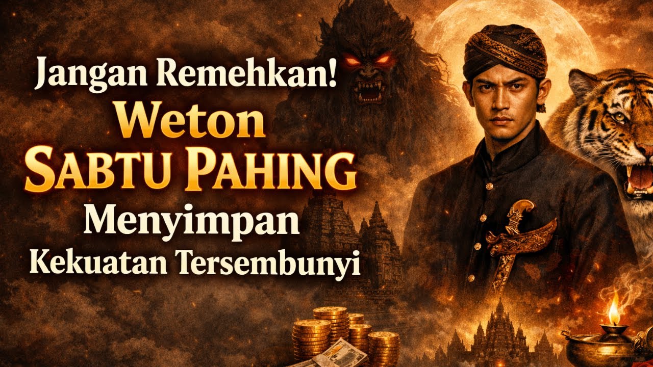 JANGAN DI REMEHKAN  ❗  WETON SABTU PAHING TERNYATA MENYIMPAN KEKUATAN TERSEMBUNYI ❗