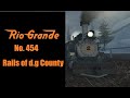 RIO GRANDE 454 on Arron &amp; Eldorado Railway (Rails of d.g County)