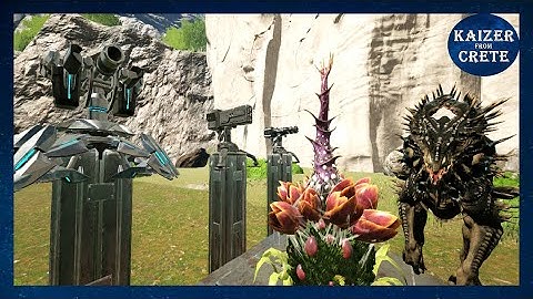 All ARK Turrets Range Testing - ARK: Survival Evolved