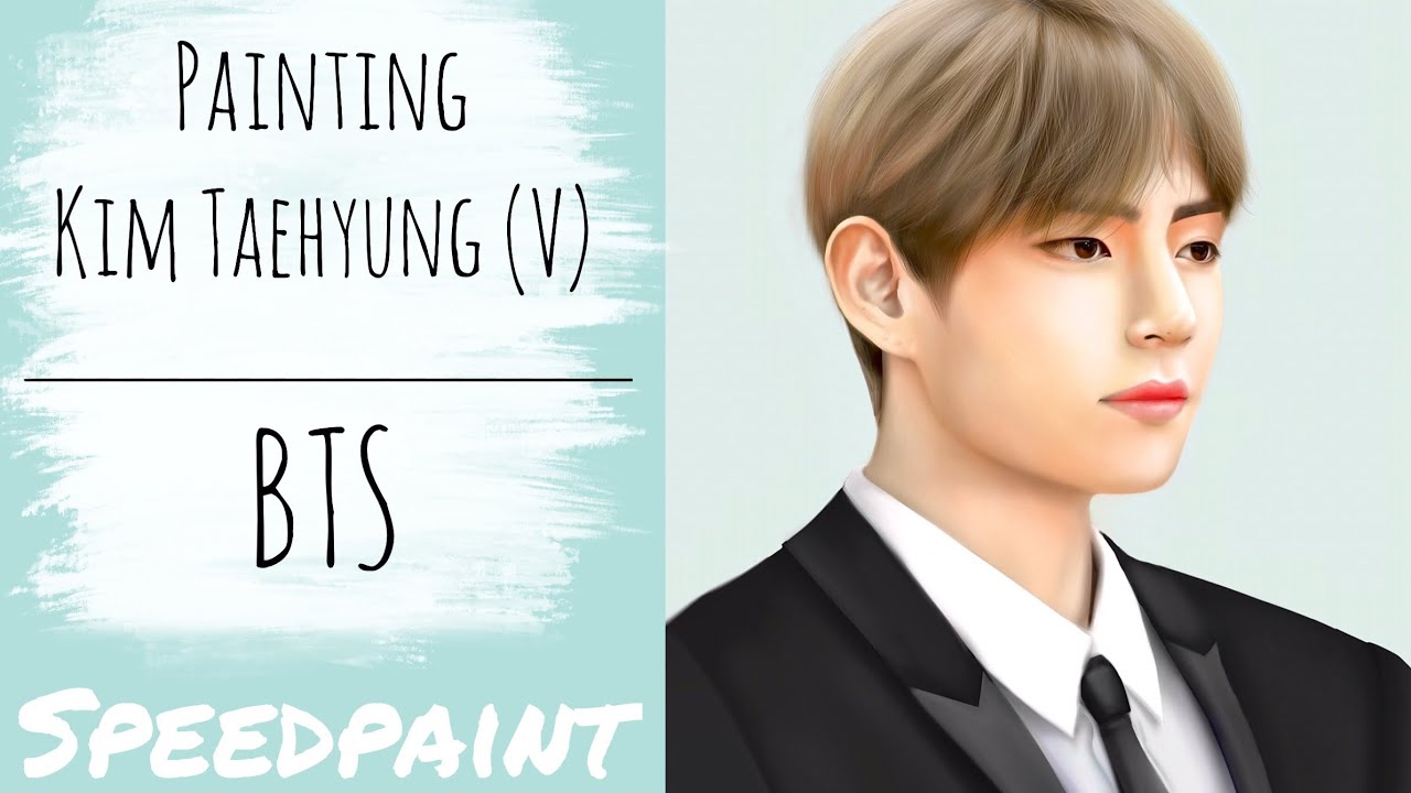 PAINTING KIM TAEHYUNG (V) *BTS* | SPEEDPAINT