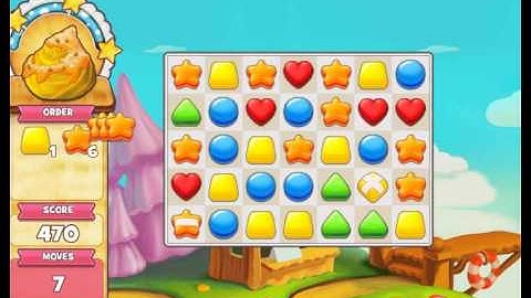 Cookie Jam - LEVEL 2  --  ( No booster ) GAMES