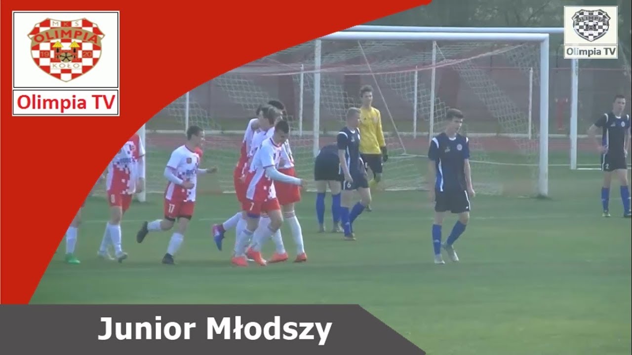 Junior Młodszy: MKS Olimpia Koło - Centra Ostrów Wielkopolski | 5 kolejka 1 liga wojewódzka B1 |