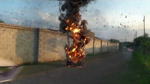 Fire tornado VFX Breakdown, cinema 4d aftereffects