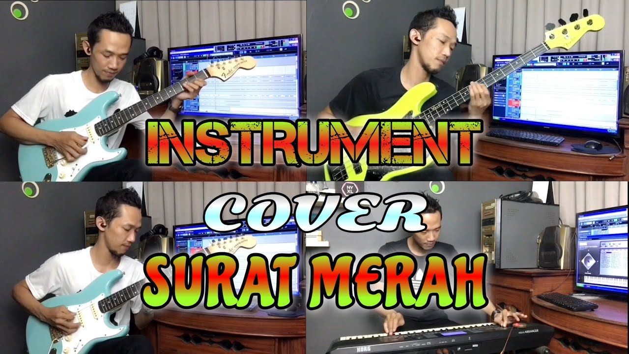 Surat Merah Instrument Cover Dhona elbass - YouTube