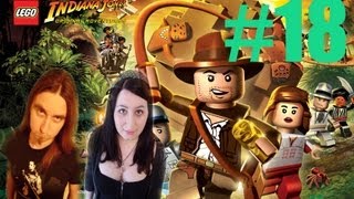 Lego Indiana Jones: Original Adventures 100% Level 18: Temple of the Grail Co-op (HD) All Treasures