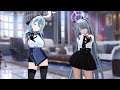 【Blue Archive】Ako ＆ Iori 「Hold Up」【ブルアカMMD アコ イオリ 】