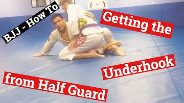Half Guard - Getting The Underhook