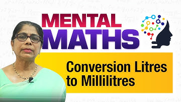 Learn basic of mental Maths for beginners | Capacity-Conversion liters to milliliters | Maths Tricks