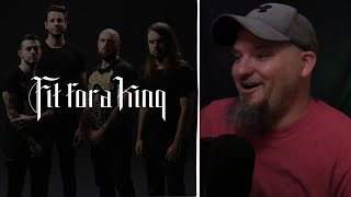Fit For A King - Falling Through The Sky | Daves Reaction