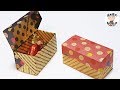 【折り紙の箱】ふた付きで可愛い！  Origami box with lid【音声解説あり】 / ばぁばの折り紙