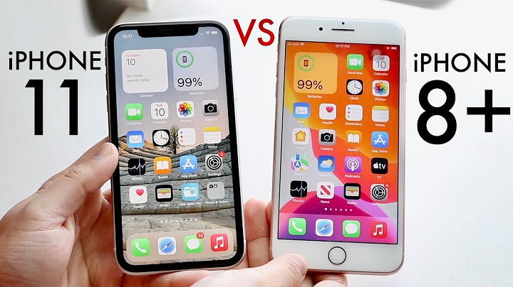 Iphone 8 plus and iphone 11 size comparison