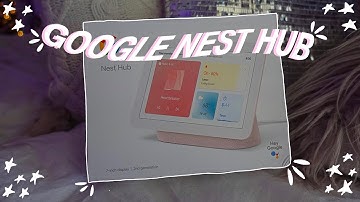 Google Nest Hub 2nd Generation Unboxing - Sand 🎀🌷💖 // Black Friday Purchase!