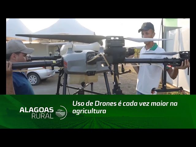 Uso de Drones é cada vez maior na agricultura