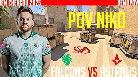 POV: NiKo / Mirage / Falcons vs Astralis / IEM Chengdu 2025 / CS2 DEMO