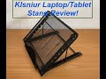 Klsniur Laptop/Tablet Stand Review