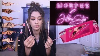 THE JEFFREE STAR X MORPHE BRUSH COLLECTION Review and Try On