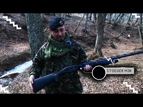 12კალ. სტოგერ მ3კ. STOEGER M3K. Fake gun. Fake situation. თურქეთი