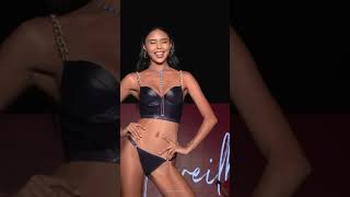 Model Nicole Esparza In Model Of The Month Bikini Fashion Show 2023 #Miamifashionweek #Fashionshow