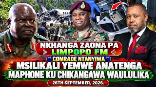 COMRADE NTANYIWA ON LIMPOPO FM | NEWS UPDATES: SOLDIER CAUGHT STEALING A PHONE AT CHIKANGAWA #nkh...
