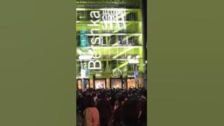 Alexandra Stan in Shibuya Bershka Tokyo