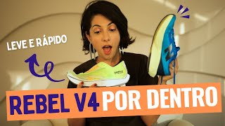 Menos de 200g e com tecnologia de tênis de placa de carbono! | NEW BALANCE REBEL V4