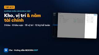 Warehouses, Areas, Locations & Basic Finance | NEXORA ERP Episode 4/17