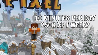 How to PASSIVELY LEVEL UP FAST on Hypixel in 2023 (250K+ XP / WEEK)