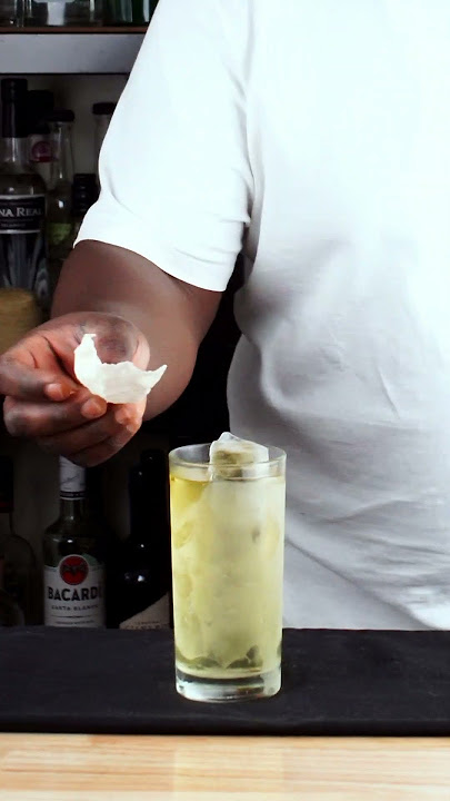 How to make a KELEWELE HIGHBALL with LELE | COCKTAIL with RUM