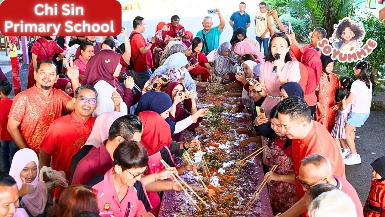 EXCLUSIVE! Inside Malaysia Most IMPRESSIVE Chinese Primary School New Year Celebration! #马来西亚华小#恭喜发财