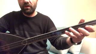 Bağlama eğitim Part 12 sevmeyi dene