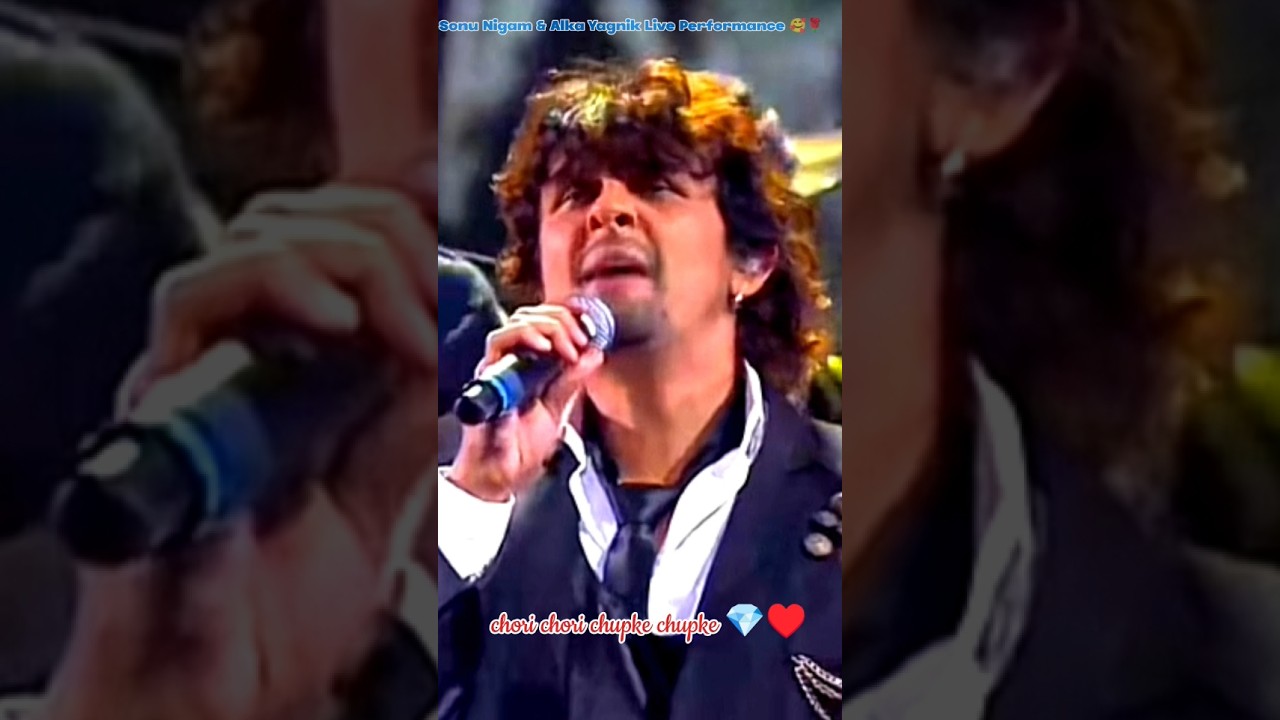 Diwana hai Ye Man 🌹✨ Sonu Nigam & Alka Yagnik Live Hindi Performance #shorts #deewanahaiyemann