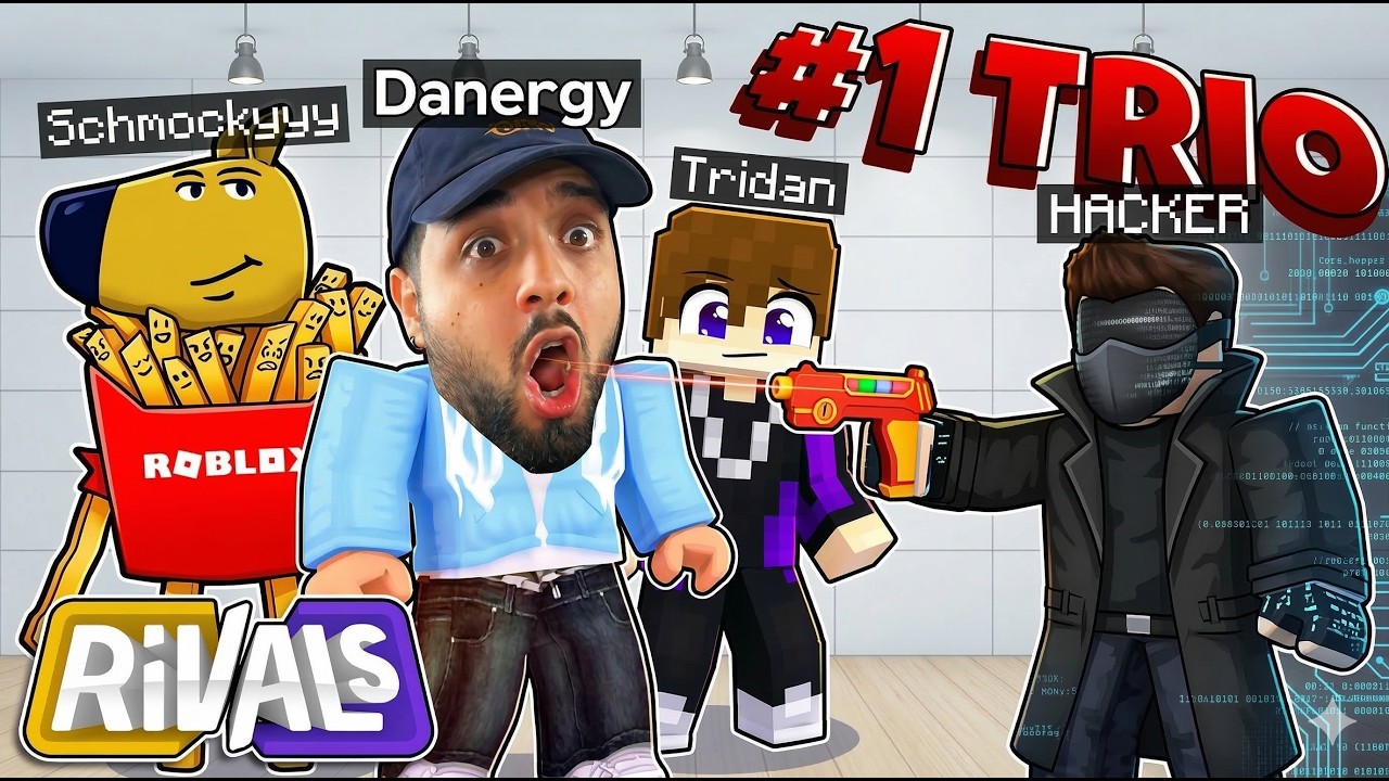 ICH GEWINNE mit TRIDAN GEGEN KRASSEN HACKER in ROBLOX RIVALS!!!