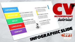 How to create CV in PowerPoint | PPT EDGE 2024