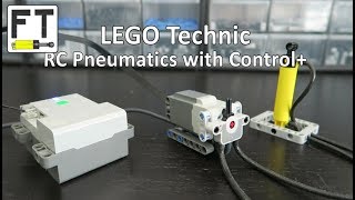 LEGO Technic RC Pneumatics with Control+ by functional Technic 11,298 views 4 years ago 2 minutes, 16 seconds