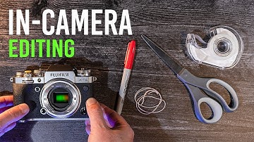 Fujifilm In-Camera Photo Editing