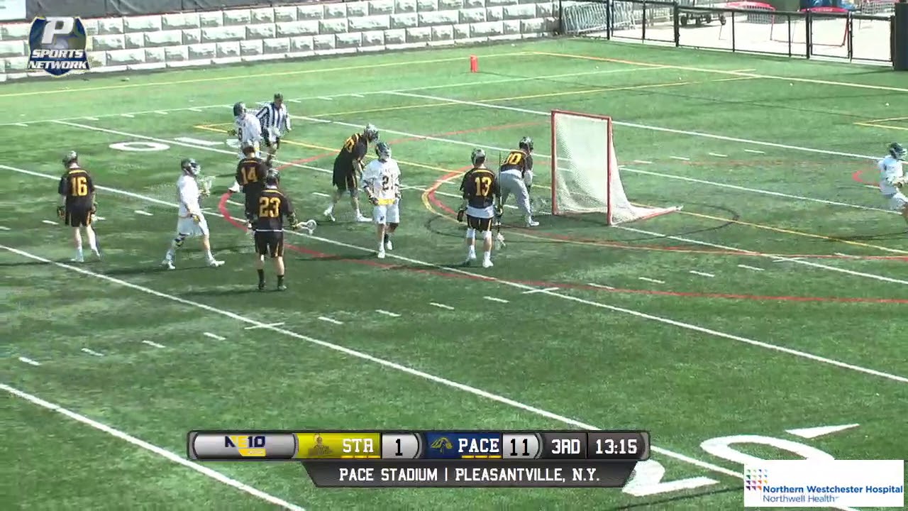 Pace Men's Lacrosse Highlights vs. Saint Rose YouTube