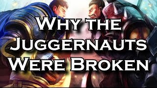 Why the Juggernauts Were Broken and Why Riot "Sucks" at Balancing the Game | League of Legends LoL
