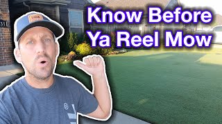 Why I Got a California Trimmer Reel Lawn Mower // What I've Learned About Reel Mowing My Lawn So Far
