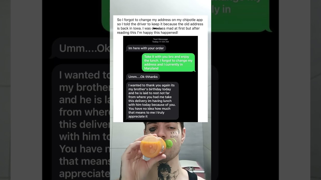 So I forgot to change my address on my chipotle app