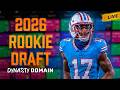 LIVE 2026 Dynasty Rookie Draft (Domain Premium League)