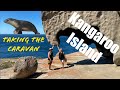 Kangaroo island with a caravan