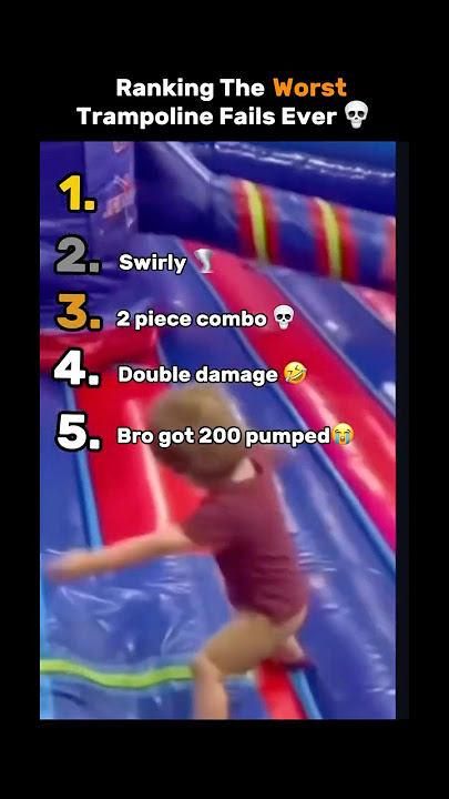 These Trampoline Fails Are INSANE… #shorts #fails #funny